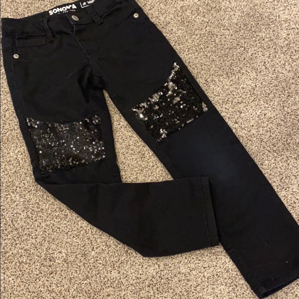 Flippy Sequin Jeans